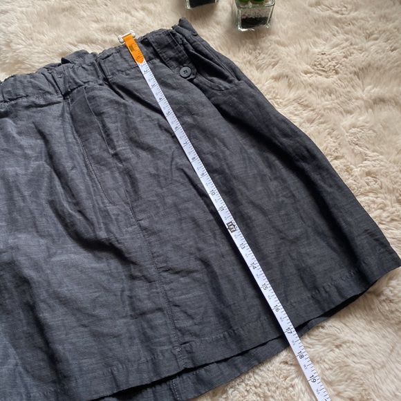 Crossley Italian Skirt Gray Metallic Size Small - Picture 8 of 10